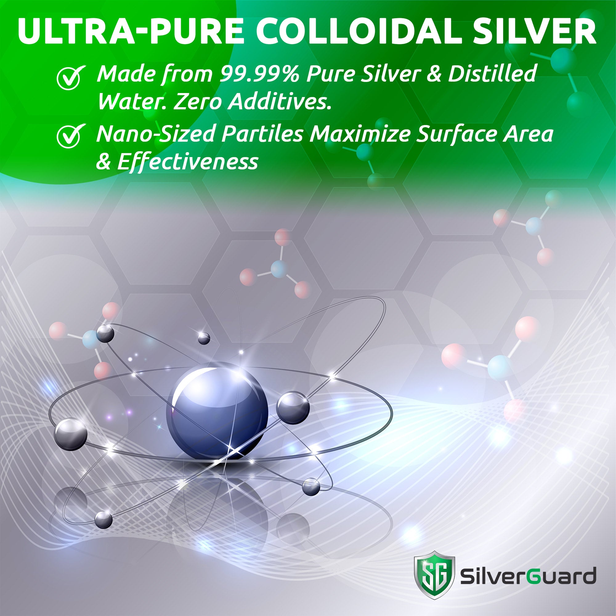 SilverAll Enhanced Hydrogen Peroxide Active Colloidal Silver