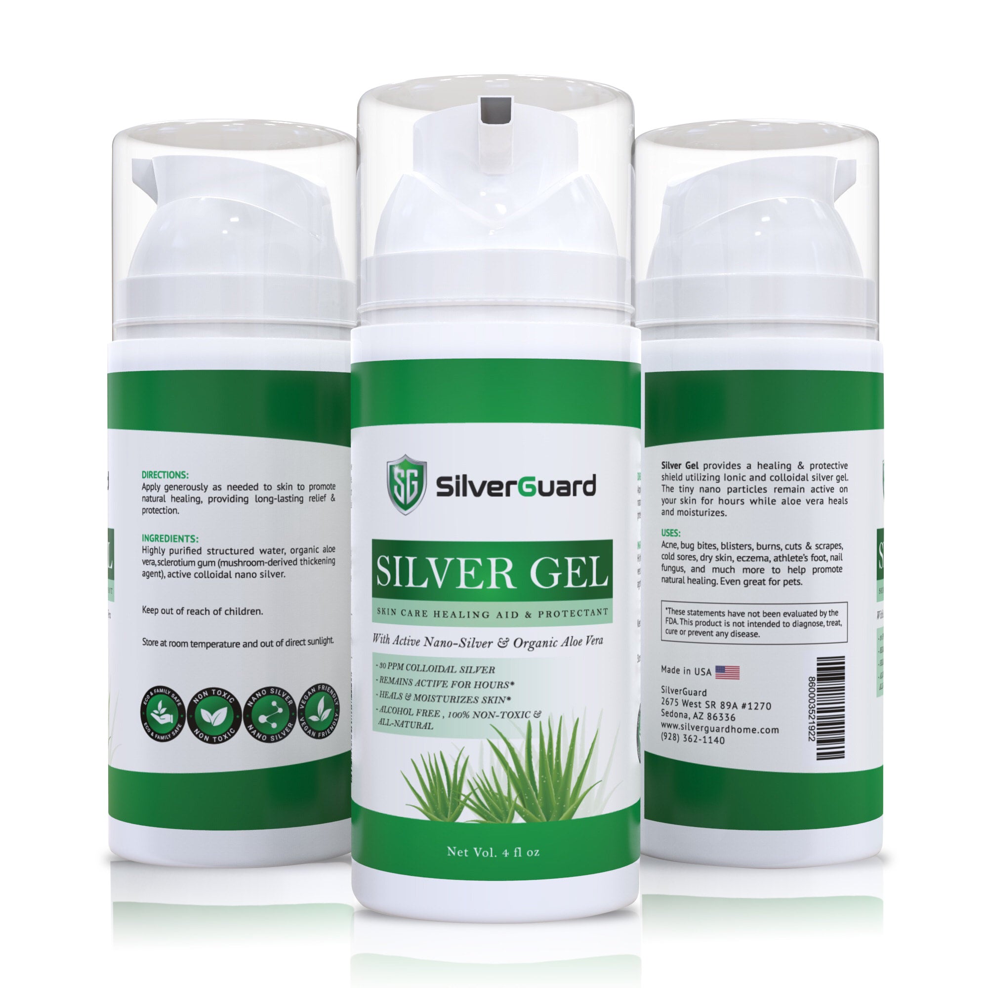 Silver Colloidal Gel | SilverGuard Colloidal Silver Health Products