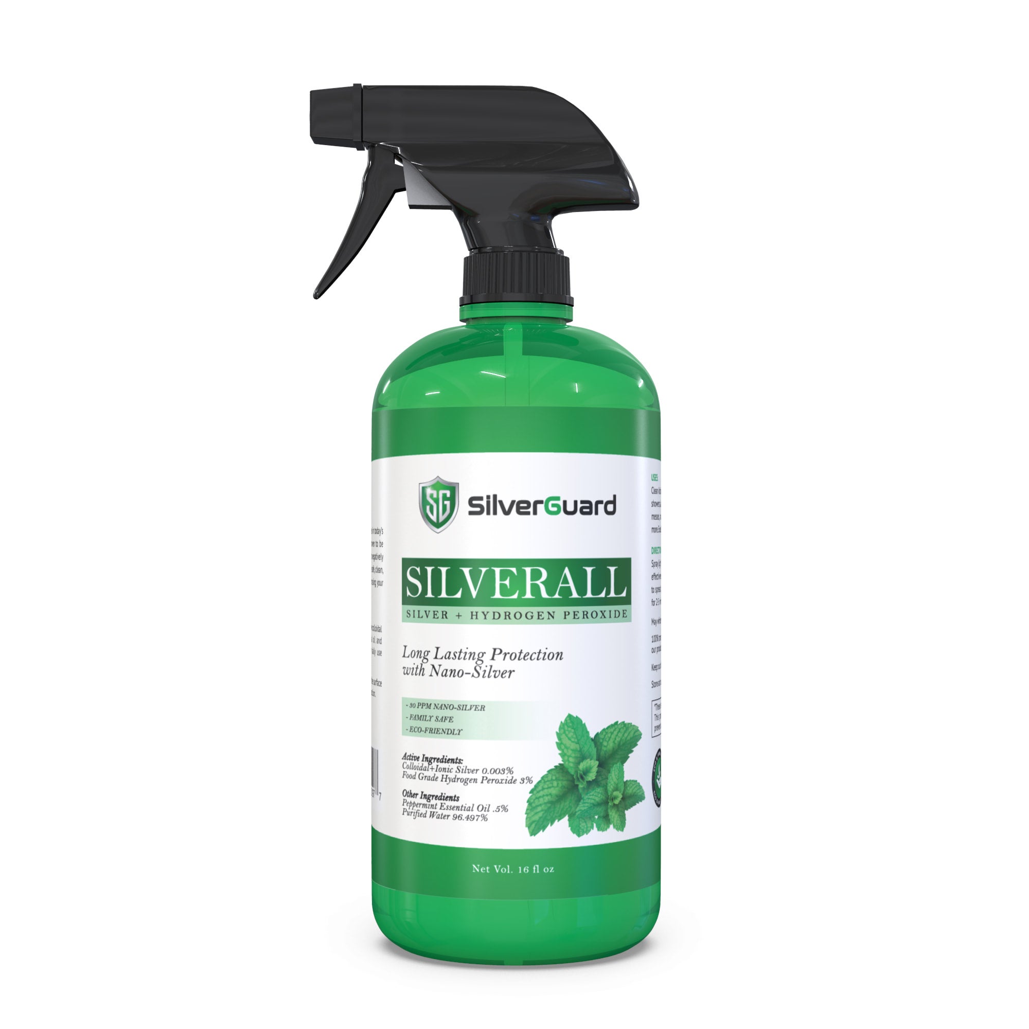 SilverAll Enhanced Hydrogen Peroxide Active Colloidal Silver